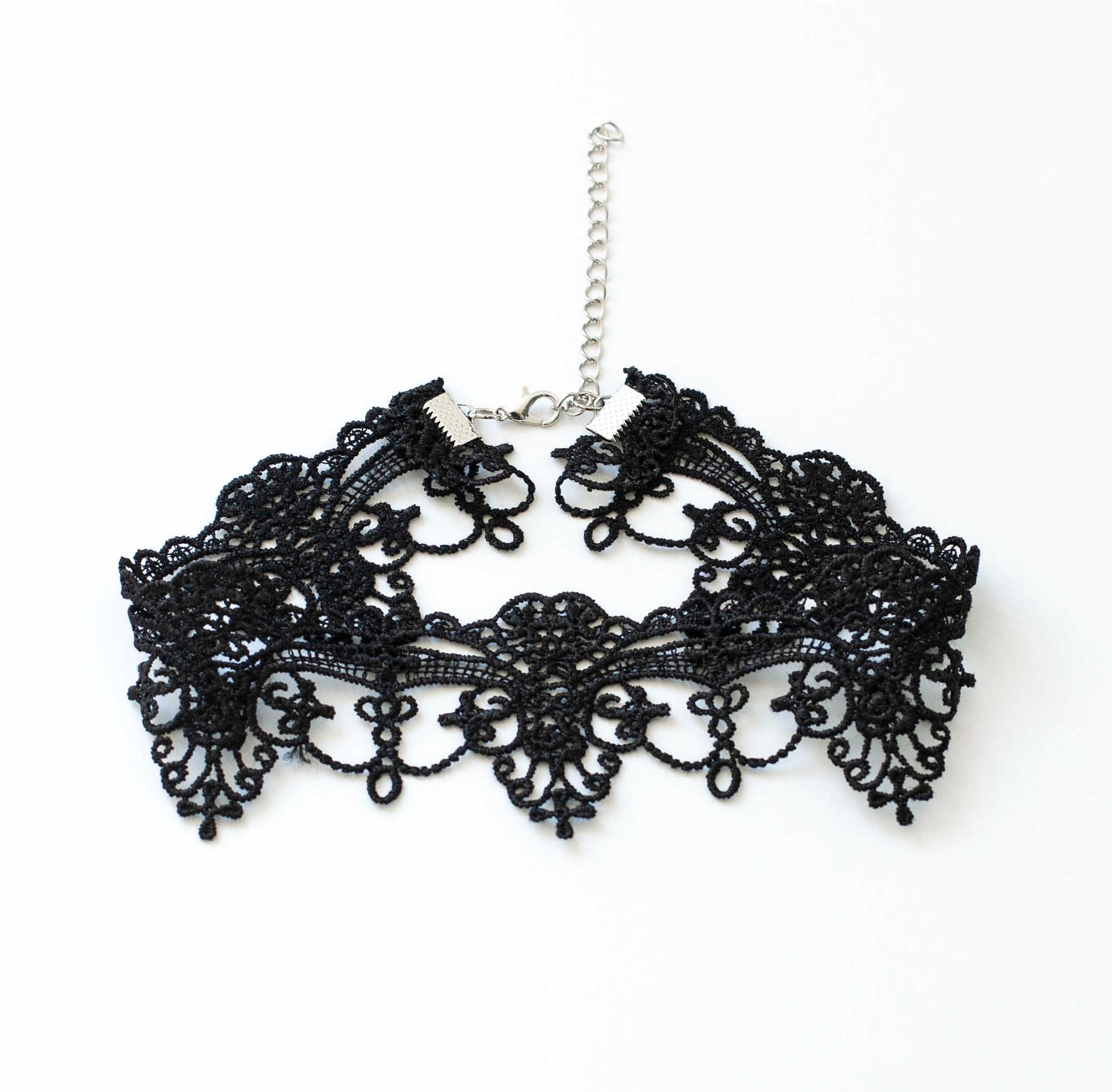 black lace choker Decadent Designs