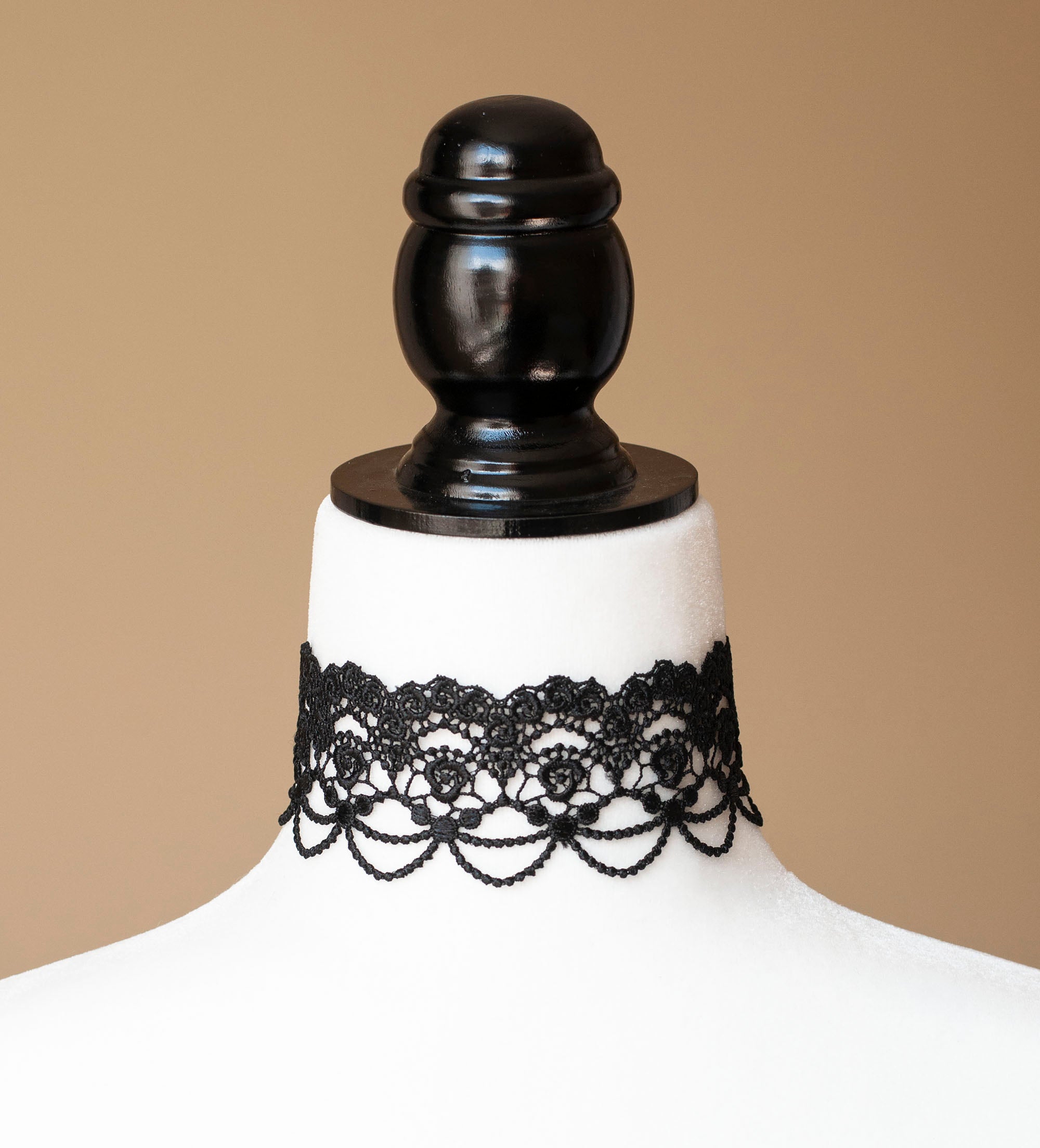 Black Lace choker Decadent Designs