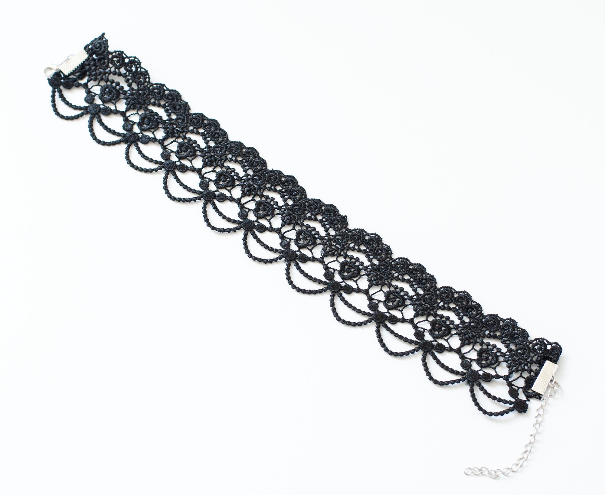 Black Lace choker Decadent Designs