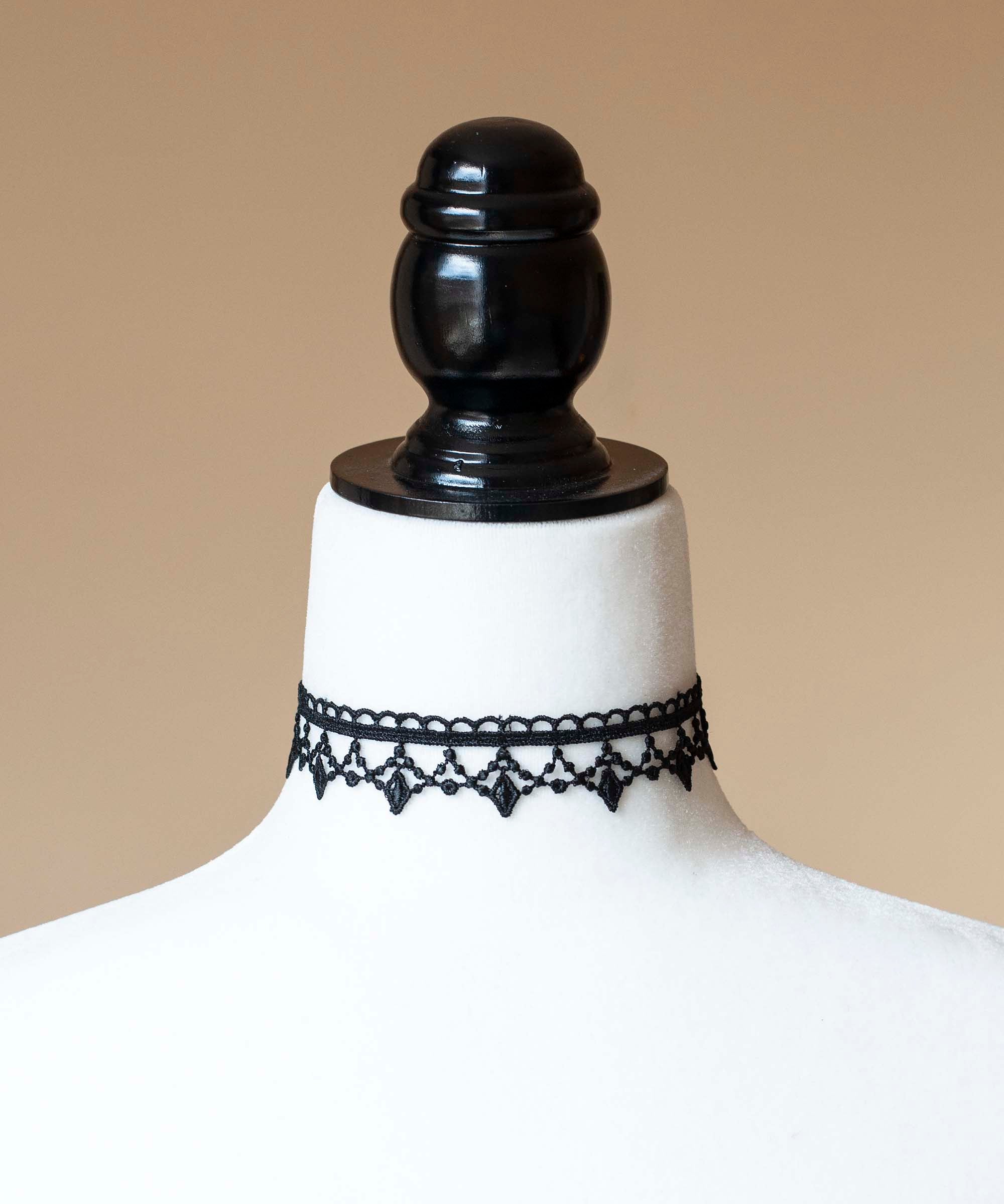 Gothic Victorian Lace necklace Decadent Designs
