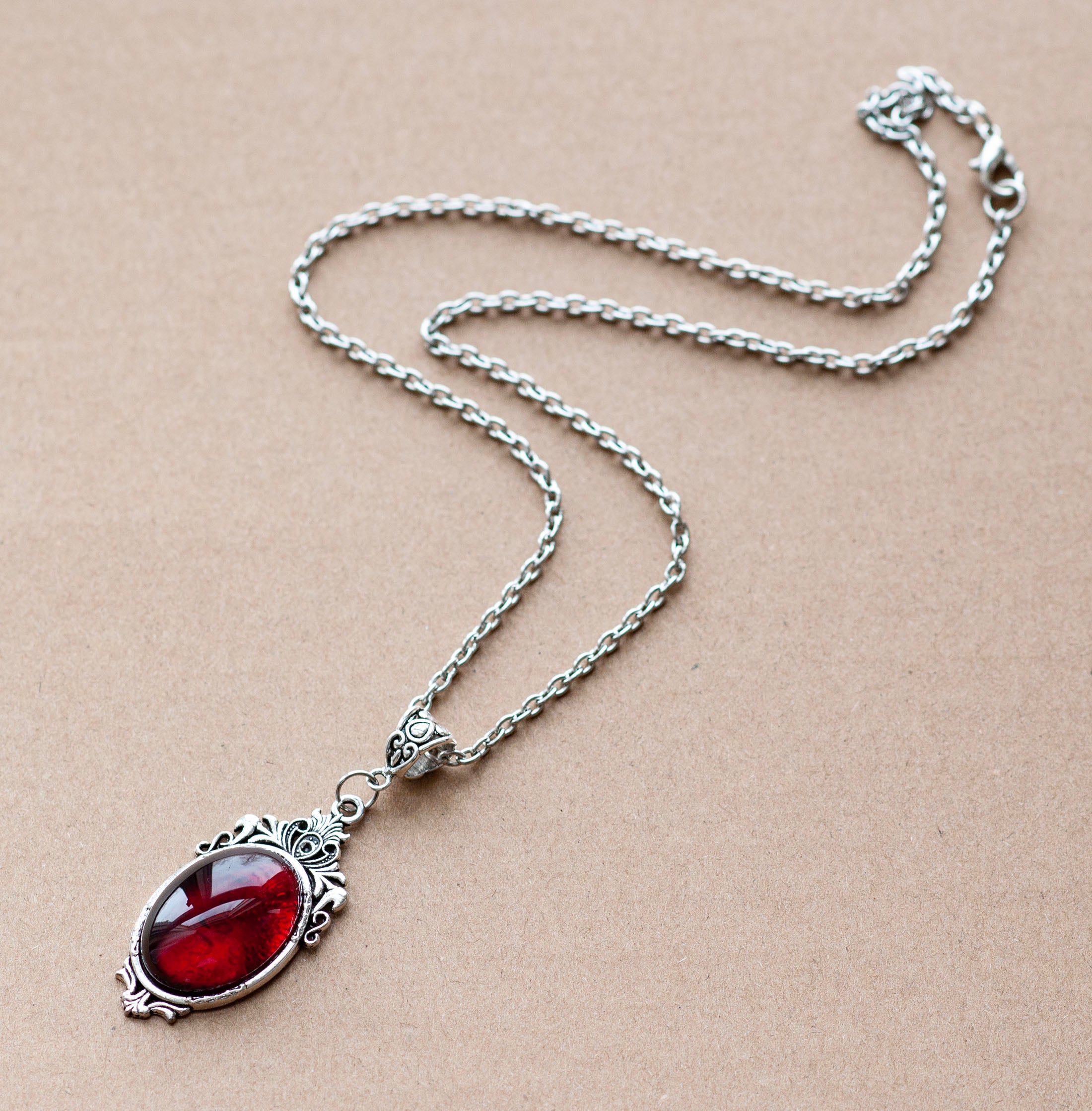 Gothic locket necklaces on sale